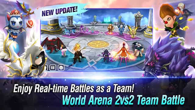 Summoners War MOD APK Real Time Battle